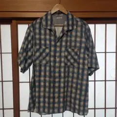 NICENESS BEAN ビーン プリンテッドシルクネルシャツ ナイスネスのサムネイル