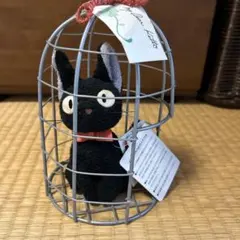 魔女の宅急便　ジジ　ぬいぐるみ タグ付きのサムネイル