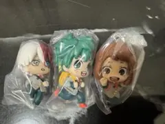 カプセルトイ 轟焦凍 緑谷出久 麗日お茶子 3体セット