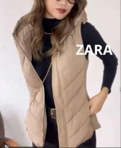 ザラ ZARA 中綿ベスト ジャケット ジップアップ 設備屋太郎専用
