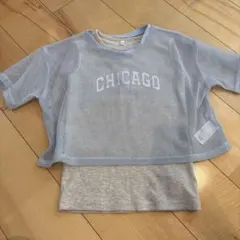 メッシュ重ね着Tシャツ 150のサムネイル