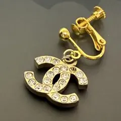 ノベルティ■訳あり■片方のみ■CHANEL■ゴールドイヤリング■2回短時間使用
