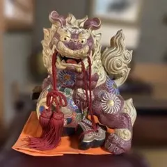 置物 2026年最新】獅子 打ち出の小槌付き 獅子像 陶器製 小槌の人気アイテム メルカリ - 工芸品
