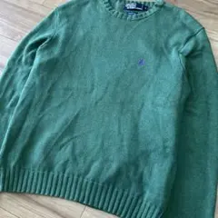 Polo by Ralph Lauren コットンニット ラルフローレン 緑 Lのサムネイル