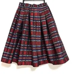 タグ付き　新品　定価2万弱　チェック柄　フレアスカート