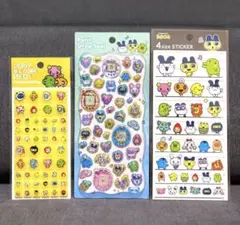 【正規品】たまごっち　プチドロップシール　4 size STICKER タイル