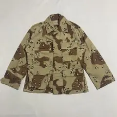 米軍実物 90s チョコチップカモ BDUジャケット S-XS 湾岸戦争