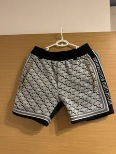 美品✨バーバリー ハーフパンツ スウェット TBモノグラム 黒 S相当