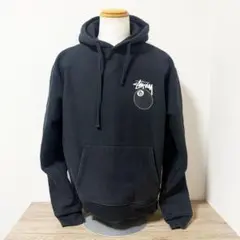 Stussy 8ボール パーカー ブラック　L Unisex Stussy 8 Ball Black Hoodie – Vintage Jacket