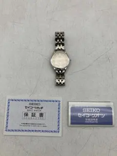【美品】SEIKO DOLCE 腕時計 シルバー/ゴールド　8J41-6080