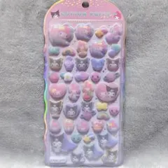 【正規品】My Melody & Kuromi マイメロクロミ コットンパフィ