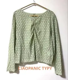 【美品】CIAOPANIC TYPY 総レースパワショルブラウスのサムネイル