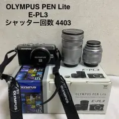 OLYMPUS PEN Lite E-PL3⭐運動会もバッチリ！望遠レンズセット オリンパス OLYMPUS PEN Lite E-PL3 レンズキット 価格比較