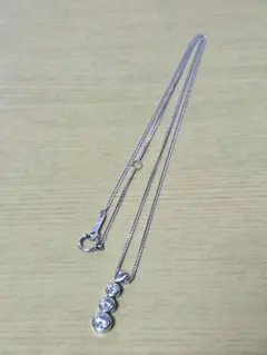 プラチナ850　ダイヤモンド　ネックレス 0.54カラット