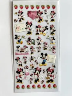 Minnie's Cafe ぷっくりシール ステッカー
