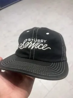 STUSSY Service キャップ ブラック