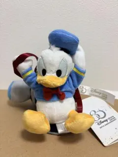ディズニーストア30周年 ドナルドダック ぬいぐるみ プラッシュ キーチェーン