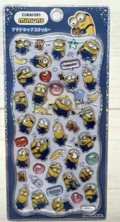 【正規品】　プチドロップステッカー　ミニオンズ カミオジャパン