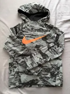 NIKE BASKETBALL DRI-FIT パーカー カモ柄 L NIKE プルオーバー パーカー グレー迷彩柄 Lサイズ DRI-FIT - メルカリ