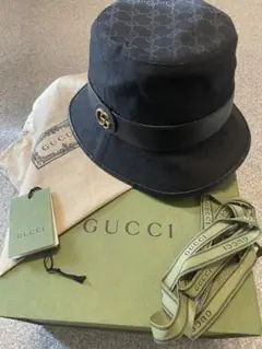 GUCCI バケットハット ブラック ストライプ 2025年最新】GUCCI カラー：ブラック系 バケットハットの人気
