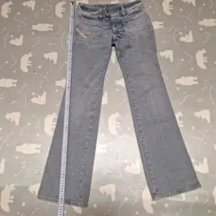 Diesel ブーツカットデニム ライトブルー