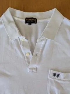 最終値下げ McGREGOR（マックレガー） 長袖ワンポイントポロシャツLL