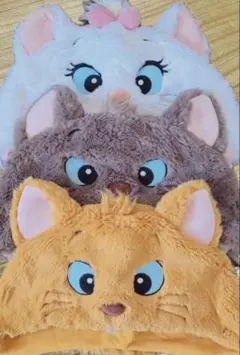 ディズニー　ファンキャップ　マリー　トゥルーズ　ベルリオーズ　3点セット