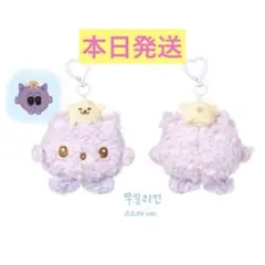 hearts2hearts ジウ ぬいぐるみ ハキュハ キーリング 新品未開封