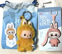 labubu ラブブ PIN FOR LOVE ぬいぐるみペンダント Y