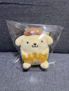 ≒JOY×ポムポムプリン マスコット ぬいぐるみ サンリオ ニアジョイ