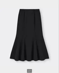 未使用 GU カットソーマーメイドロングスカート マーメイドスカート スカート