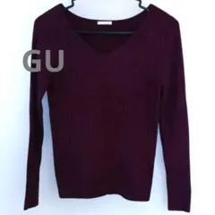 GU ダークパープル トップス
