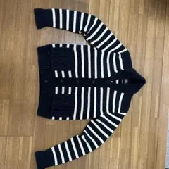 Ralph Lauren ストライプ カーディガン M