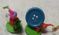 ピクミン チョコエッグ 羽ピクミン 赤ピクミン＋つなぎとめるもの　フィギュア