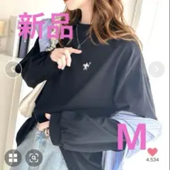 新品✨クラシカルエルフ　ロゴTシャツ　ブラック　Mサイズ　綿100%