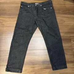 ユナイテッドアローズ　ダークグレー デニムパンツ L 七分丈