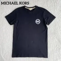 マイケルコース サークル MK エンブロイダリー Tシャツ ロゴ 黒 M 刺繍のサムネイル