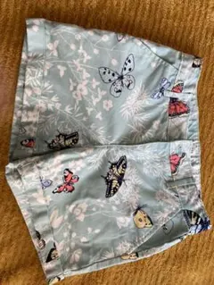 ショートパンツ　GAP  柄物　水色