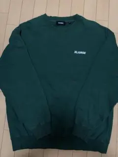 【美品】X-LARGE スウェット グリーン
