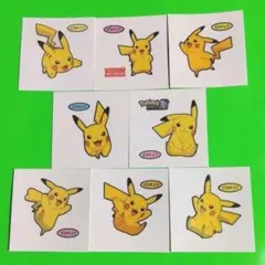 ポケモンパンシール デコキャラシール ピカチュウ⑥