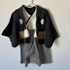 ベビー 袴ロンパース 70センチ　靴下セット