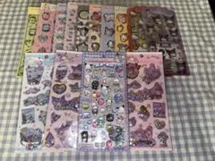 サンリオ ボンボンドロップ キラキラカプセル シール 14種