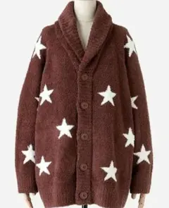 茶々丸様専用★gelato pique★パウダースタージャガードカーディガン