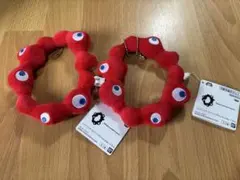 ミャクミャク カバンに付けられるぬいぐるみ