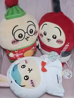 ちいかわ うさぎ BIGぬいぐるみ3種＋うさぎだらけくじB賞クッション