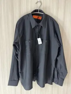 RED KAP ブラック　ワークシャツ