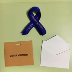 ルイヴィトン  ロゴリボン & メッセージカード セット