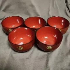 汁椀　本漆　食器のサムネイル