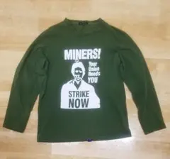 R.NEWBOLD長袖Tシャツ　Mサイズグリーン