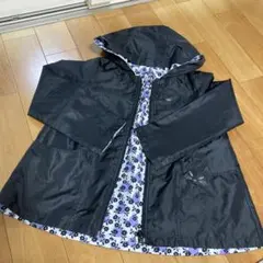 アナスイミニ　ナイロンジャケット　135サイズ　Lサイズ　美品　ブラック　ネコ